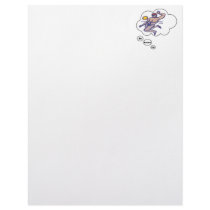 I'd rather be playing Water Polo 4 Letterhead Template