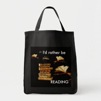 I'd rather be READING bag
