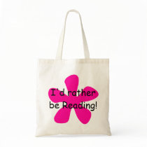 I'd rather be reading! bags