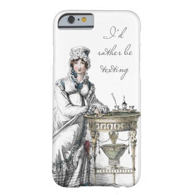 I'd Rather be Regency Fashion Plate Barely There iPhone 6 Case