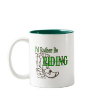 I'd Rather Be Riding mugs