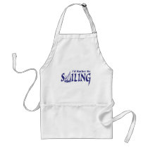 I'd Rather Be Sailing aprons by magarmor I'd Rather Be Sailing aprons