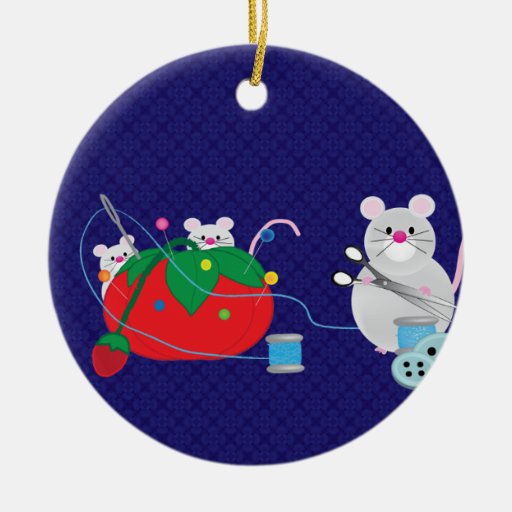 I'd Rather Be Sewing Christmas Ornament
