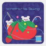 I'd rather be sewing! sticker