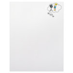 i'd rather be Singing Karaoke 2 Personalized Letterhead