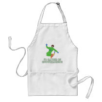 I'd rather be snowboarding (apron) by SmartAssProducts I'd rather be snowboarding (apron)