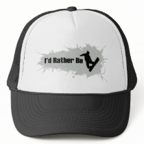 I'd Rather Be Snowboarding Hat