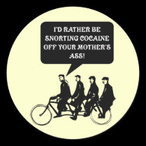 I'd Rather Be... stickers