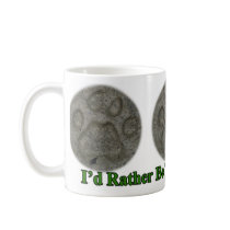I'd Rather be Tracking Bobcats mugs