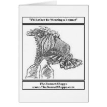 I'd Rather be Wearing a Bonnet! cards
