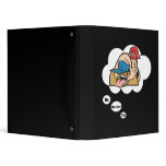 I'd rather be Wrestling Vinyl Binder