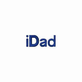 iDad embroidered polo shirt