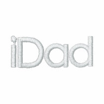 iDad - - Zipper Hoodie embroidered shirts