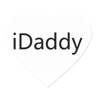 iDaddy Heart Stickers