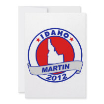 Idaho Andy Martin Personalized Invitation