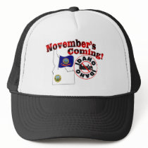Idaho Anti ObamaCare – November’s Coming! Mesh Hats