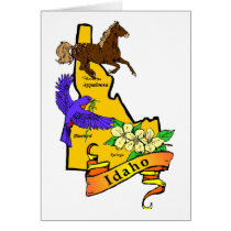 Idaho Greeting Card