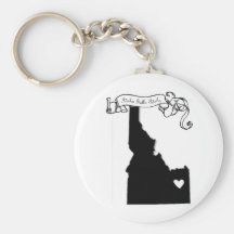 Idaho Falls Keychain
