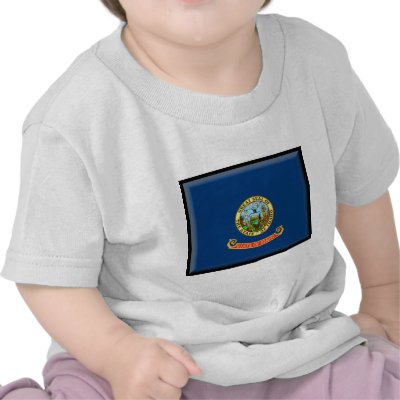 Idaho Flag T-shirts by jacinto888
