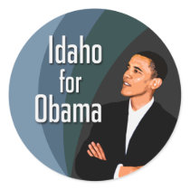 Idaho for Obama Stickers