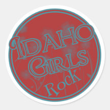 Idaho Girls Rock! Sticker