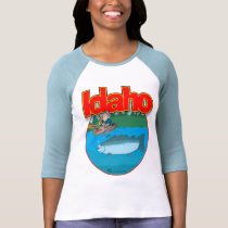 Idaho minnow dhirt F/B t-shirts