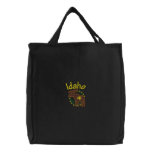 Idaho Moose Embroidered Bag