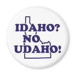 Idaho No Udaho Refrigerator Magnets