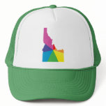 idaho pride. angled. hat