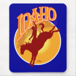 Idaho rodeo sunrise mousepad