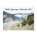 Idaho Springs Colorado 1962 Postcard