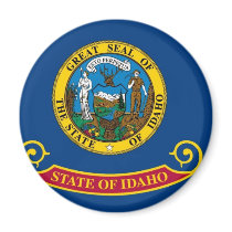 Idaho State Flag magnets by TheFlagStore Idaho State Flag magnets
