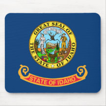 Idaho State Flag Mouse Pads