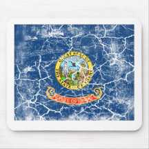 Idaho State Flag Vintage Mousepad