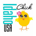 Idaho USA Chick t-shirts