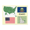 Idaho, USA postcards