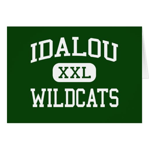 Idalou Wildcats High School Idalou Texas Card Zazzle