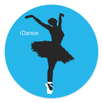 iDance (Blue) stickers by eBrushDesign iDance (Blue) stickers