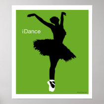 iDance (Green) Print
