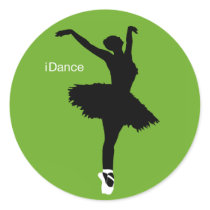 iDance (Green) stickers