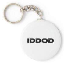 IDDQD - Doom, Gamer, Gaming, Video Games Keychains
