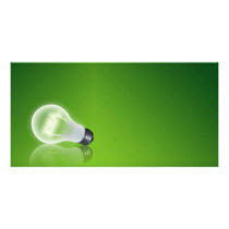 idea Bulb Customized Photo Card