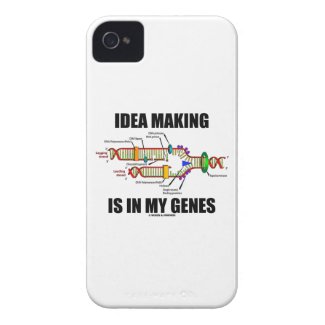 Idea Making Is In My Genes (DNA Replication) iPhone 4 Cover