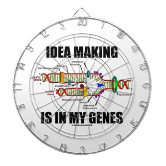 Idea Making Is In My Genes (DNA Replication) Dart Board