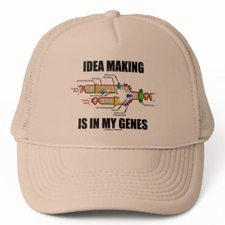 Idea Making Is In My Genes (DNA Replication) hat