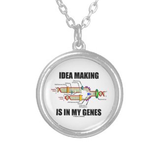 Idea Making Is In My Genes (DNA Replication) Pendants