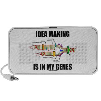 Idea Making Is In My Genes (DNA Replication) Notebook Speakers