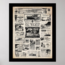 Ideal Cruises to Foreign Lands Poster