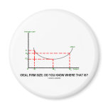 Ideal Firm Size: Do You Know Where That Is? Fridge Magnets