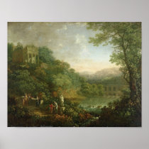 Ideal Landscape, 1776 Poster